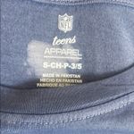 NFL Teens New York Giants Blue Tie-Dye Logo Crop Top New Size small Photo 5