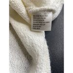 Carolyn Taylor  Pointelle Knit Sweater Womens L White Boat Neck Long Sleeve Photo 9