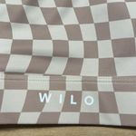 WILO Wave Print Sports Bra Sz S Tan Photo 4