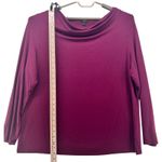 Talbots  Womens‎ Cowl Neck Tee Size 2X Oversized Relaxed Casual Knit Elegant Top Photo 9