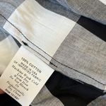 Amy Kuschel Women’s Buffalo plaid wrap dress black/white size Small Photo 7