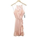 Lovers + Friends NWT x REVOLVE Gigi Wrap Dress in Blush Women’s Size Medium Photo 2