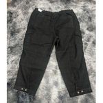 Lane Bryant Black Pull On Straight Leg Mid Rise Pants 24 MSRP $89.95 Photo 5