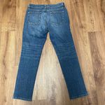 Eileen Fisher Cropped Taper Leg Medium Wash Mid Rise Jeans Womens 6P Stretch Photo 1