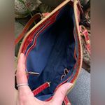 Brahmin RARE🔥Authentic BRAHIM vintage croc leather zip top shoulder bag Photo 8