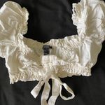Forever 21 Cropped Milkmaid Top Photo 0