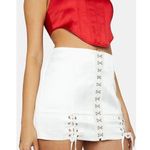 LIONESS Dolls Kill Infatuation Mini Skirt Small Women’s White Photo 0