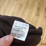 Princess Polly  Size 4 Becca Long-Sleeve Brown Crop Top Photo 5