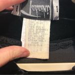 Saks 5th Avenue Vintage Tadashi Saks Fifth Avenue Velvet Cape Sweater Cardigan One Size USA Made Photo 4