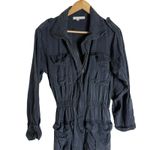 Young Fabulous and Broke Navy Flight Suit Utility Jumpsuit Midnight Pigment Size S Photo 4