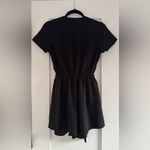 Princess Polly  Ragnar Tie Front Romper Black Size 4 Grunge Festival Boho Photo 5