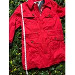 Tommy Hilfiger  Red Full Zip Lightweigth Jacket Size Large Photo 8