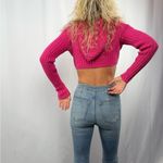 American Eagle Y2K Vintage  Cropped Cardigan Sweater in Pink Size Extra Small Photo 2