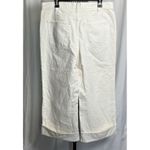 Universal Threads Women's High-Rise Cropped Vintage Wide Leg Jeans - Universal Thread White 12 Photo 4