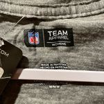 New Orleans Saints women’s official NFL apparel gray logo short sleeve T shirt Size M Photo 1