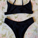 SheIn Black Women's Swimwear Bikini Set Photo 0