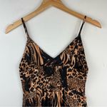 Urban Outfitters Leopard Animal Print Wrap Tulip Mini Dress Sz Medium Photo 8