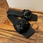 BY FAR Black Knotted Women's Sandals Size 9 Photo 1