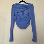 House Of CB RARE  'Isabel' Cornflower‎ Asymmetric Cutout Corset NWOT size M Photo 5