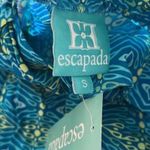 Escapada  Blue Patterned Women's Skirt New With Tag Size Small Photo 2