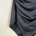 Michael Kors Black One Piece Swimsuit Size 8 Gold Hardware Resort Swimwear Photo 6