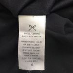 Everly Abstract Gold Printed High Neck Shift Dress Photo 6