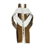 Birkenstock Yao Sandals White Double Buckle 37 L6M4 Photo 4