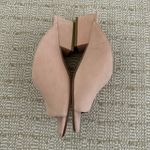 Eileen Fisher  Pale Pink Suede Slip On Block Heel Sandals Size 6.5 Photo 2