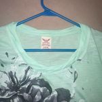 Faded Glory  Green Black Graphic Short Sleeve top Y2K 2000s Photo 5