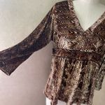 Y2k brown long sleeve top Valore large Photo 4