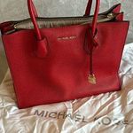 Michael Kors Mercer Large Pebbled Leather Accordion Tote Bag* Photo 0