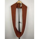 Echo Rust Red Metallic Modal Blend Knit Infinity‎ Scarf Photo 2