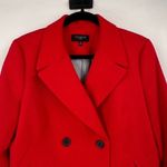 Talbots Women's Petite Notch Lapel Double Breasted Red Blazer Jacket Size 14P Photo 3