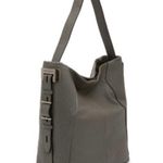 Vince Camuto Gray Fava Leather Hobo Photo 1