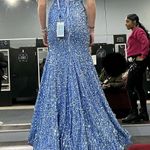 Viper Prom Dress Blue Size 00 Photo 1