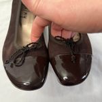 Fs / Ny Womens Brown Suede Cap Toe Wedge Shoes Size 9.5 Made In Spain Photo 5