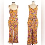 a.n.a  Floral jumpsuit with pockets,Size M Photo 6