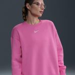 Nike  Women's Sportswear Phoenix Fleece Oversized Sweatshirt (SMALL)($70) Photo 1