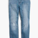 Madewell The Tall High-Rise Slim Boyjean Dover Wash Raw-Hem Edition Plus Size 24 Photo 2