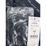 White House | Black Market Black House White Market Strapless Faille Ruffled Hem Black Dress size 6 NWT Photo 6