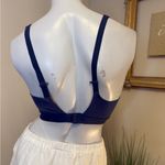 Lululemon Fine Form Sports Bra Size 34DD High Support Logo Band Blue J Hook Photo 2