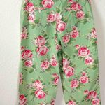 Ralph Lauren Vintage 90s Cottage Countryside Floral Garden Ankle Pants Size 8 P Photo 5