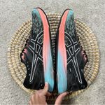 ASICS  Women's Dynaflyte 4 Running Sneakers Shoes 1012A465 in Noir Bleu Menthe 10 Photo 7