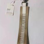 Lululemon  Never Lost Keychain Vapor Gold Photo 0