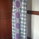 Miami White and Gray Spaghetti Strap Resort Maxi Sundress Photo 0