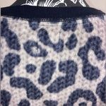 Simply Vera Leopard Sweater Cheetah Animal Print Soft Pajamas Sleep Loungewear Black Size M Photo 5