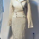 SheIn Winter dresses yellow tone long sleeve crossed collar woman size s Photo 6