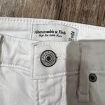 Abercrombie & Fitch White Cropped Jeans Photo 5