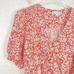 Lost + Wander  Pick Me At Hello Surplus Top Floral Tie Waist Size Medium M EUC Photo 2