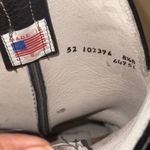 Olathe Vintage Black Leather Cowboy Boots Western Made in USA Womens Size 8.5 B Photo 7